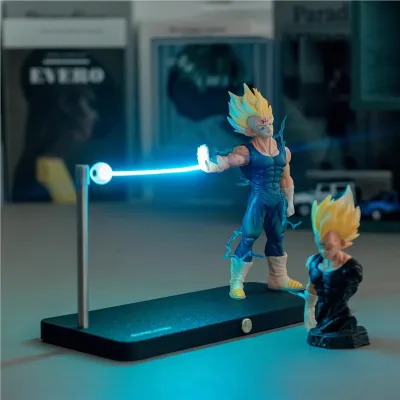 DRAGON BALL Son Goku Kamehameha night lamp desktop decoration model night anime surrounding childrens toys birthday gift