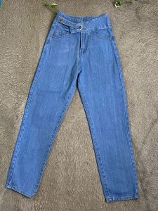 celana jeans panjang wanita dewasa terbaru viral /celana highwaist jeans wanita kekinian / jeans kulot hw wanita ring