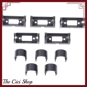 [The Cici Shop] 5 PCS Plug-in CR123A Battery Holder 16340 Battery Box LIR123A Battery Storage Box CR123A Battery Box Cover For PCB DIY