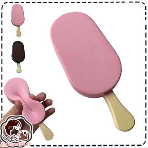 Simulation Ice Cream Squishy Toy Slow Rebound Mochi Decompression Toy for Daily Stress Relief