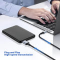 Type C Adapter Connector 5Gbps External Disk Cable Type-C to USB 3.0 Micro B for Hard Drive. 