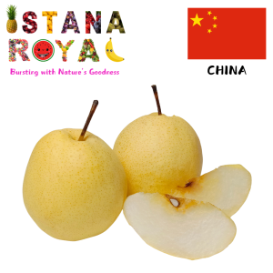 JUICY YA PEARS IMPORTED FROM CHINA - PACK OF 5 - ISTANA ROYAL FRUITS