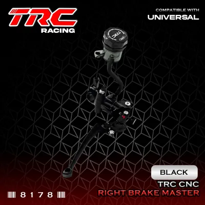 TRC Racing RIGHT SIDE UNIVERSAL CNC BRAKE MASTER WITH TANK 8178