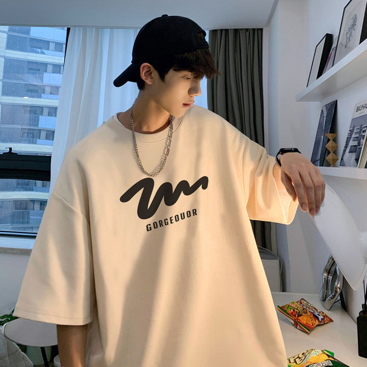 S - XXXXXL(5XL) Kaos BIGSIZE GORGEOUOR Korean Style Shirt Atasan Pria Wanita Jumbo Oversize Harajuku Street Style Cute Hay Unisex L XXL 3XL XXXXL 5XL KOREAN FASHION STORE