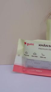 Khăn bông cao cấp Gumi “Tiện Lợi”: khăn mặt – khăn gội – khăn tắm chất liệu mềm mịn siêu thấm và không rụng lông.