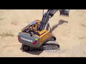 [Malaysia Stock] 2.4G Alloy Remote Engineering Truck 11-channel alloy  Excavator Dump Truck Track Type Bulldozer Tractor