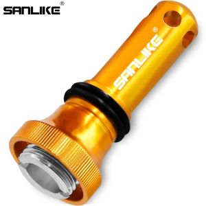 Giá Đỡ Bảo Vệ Máy Câu Cá Siêu Nhẹ Bằng Nhôm SANLIKE Chống Ăn Mòn Cho Người Giữ Khung Bánh Xe Shimano Và Daiwa Với Móc Treo