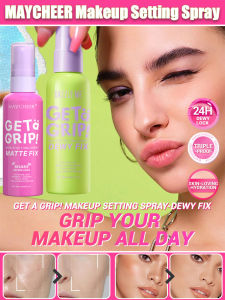 Matte Setting Spray Makeup Fixer Long Lasting Mist Oil Control Waterproof Sweat Proof Makeup Setting Spray Face Mist Professional Matte Finish Spray