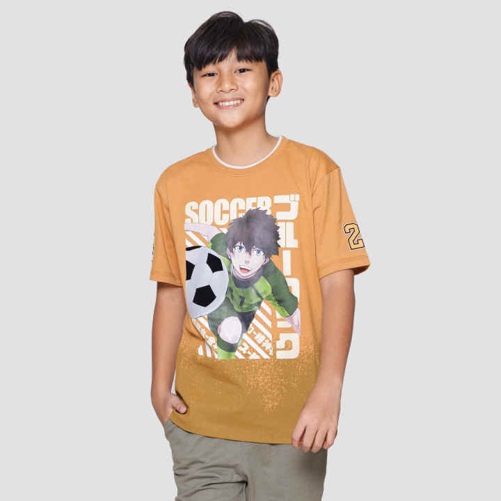 Aero I Pauser My Anime Kaos Lengan Pendek Anak Laki-laki