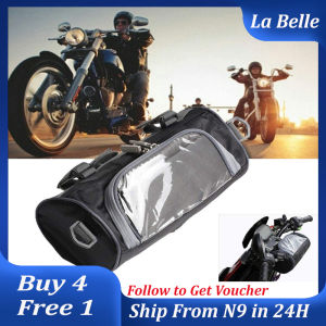 2in1 Touchable Handlebar Phone Bag Waterproof 摩托车脚踏车可触屏车头防水包 Phone Holder Motorcycle Bicycle Storage Bag Phone Holder Sling Bag Bike Basikal Cyclist Motor Men Women