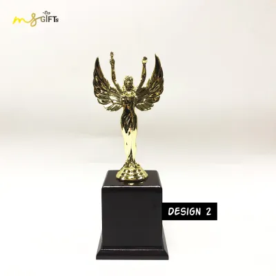 Trophy - 19522/19519 Trophy Gold/Silver/Bronze for Event Souvenir Gift Award Competition Trophy