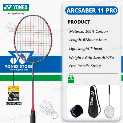 YONEX NEW ASTROX 100zz ASTROX 99 PRO White ARCSABER 11 PRO Badminton Racket Full Carbon Single 5U4U 26-32Lbs 83g Made In Japan