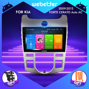 WeBetter TopNavi Android 9inch Touch Screen Car Radio Audio Video Stereo Player For Kia Forte Cerato 2009/2010/2011/2012/2013 With Bluetooth WiFi SWC MirrorLink Split Screen GPS Navigation