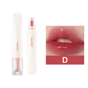 Lip Care Jelly Essence Moisturizing Mirror Face Lip Gloss Pengeringan Cepat Lip Gloss -💖Catherine
