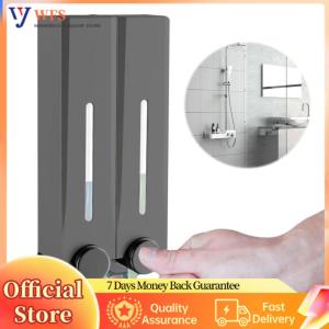 【Flagship】 Shower Soap Dispenser No Drill Wall-Mounted Shower Soap Dispenser 500ml Refillable Shower Dispenser for Bathrooms and Hotels