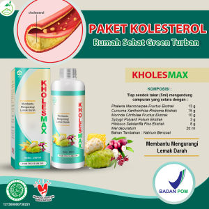Kholesmax Obat Kolesterol vertigo darah tinggi