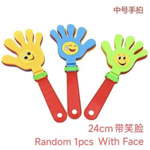 Mainan Tepuk Tangan 拍手玩具拍手器 Clapping Hand Toy 彩色塑料拍拍手响声拉手器儿童趣味道具 Colorful Cute Clap Toy Party Kids