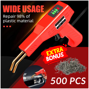 GO OTOHEROES Alat Piostol Las Plastik Body Motor Bumper Mobil 50 Watt 220 V 500 PCS Staples  - Q028