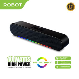 Robot RB290 Bluetooth Speaker 5.3 Dual Big Bass 12 Months Warranty mini Portable Speaker