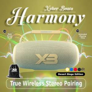 XB212 Harmony Portable Bluetooth Speaker Bluetooth 5.3 TWS Pairing HD Stereo Sound 20W Wireless Speaker for Home and Outdoor