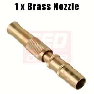 CEO 🇲🇾 Brass Hose Nozzle Adjustable Spray Gun Water Gun Car Wash Garden Gardening House Cleaning Nursery