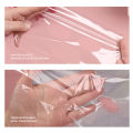 100PCS Masker Wajah Plastik PE Flm Plastic Mask Wrap Serum Wraping. 