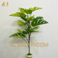 TANAMAN ARTIFICIAL MONSTERA JUMBO 110 CM B8217 HIASAN RUMAH KANTOR. 