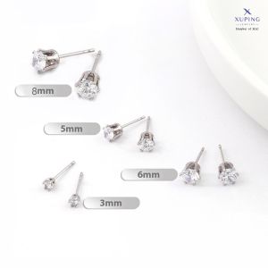 Xuping Anting Tusuk Silver Mata 1 Cengkeh GG6 7mm 0152061606