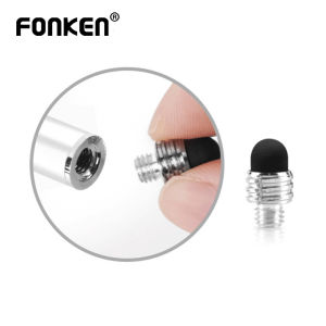 Fonken 2 in 1 Stylus pen Universal Clip Capacitive Pencil Touch Screen Stylus Pen For Android IPad Apple