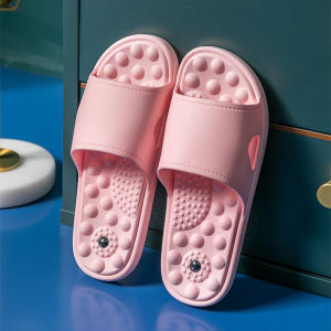 Phụ Nữ Slide Dép mát-xa chân dép đi biển mùa hè Cặp Vợ Chồng Mềm Mại Nhà Người Đàn Ông chống trượt Phòng Tắm Giày bệt Thời trang