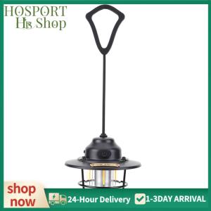 【HPS】 ไฟแคมป์ปิ้งกันน้ำความจุ 1200mAh สำหรับเดินปาและตกปลา พร้อมไฟฉุกเฉินและใช้งานง่าย