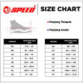 Speed - Sepatu Futsal Shoot Hitam Gold - Sepatu Futsal. 