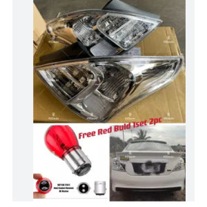 NISSAN ALMERA N17 2011 - 2019 REAR BUMPER TAIL LAMP BRAKE BULB LIGHT ALBINO SPEC