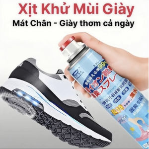 Chai xịt khử mùi giày đa năng - Xịt khử mùi giày xịt khử mùi giày nano bạc 1 chai xịt khử mùi giày nhật bản  xịt khử mùi hôi chân xịt khử mùi tất dung tích 260ml