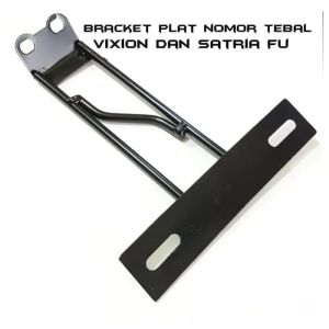 Bracket Braket Breket dudukan tempat Plat No Vixion NVL NVA Tebal Dudukan tempat Plat No Vixion Old / New Tebal