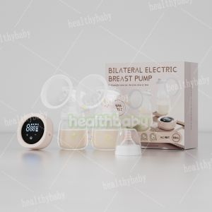Double Electric Breast Pump High Suction Silent Portable Breast Pump with 4 Modes 36 Levels Anti-Backflow USB Rechargeable Pump For Breastfeeding
