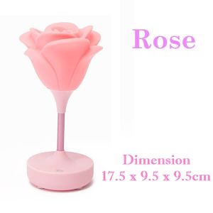 Rose / Heart LED Light. Mothers Day Valentines Gift Roses Lamp Mahjong Design Lamp