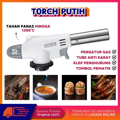 Kepala Portable Gas Torch Flame Gun Las Blow Torch Pematik Gas Ori high quality