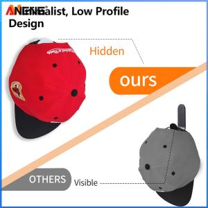 【ANENG】10 Pack Hat Hangers Adhesive Minimalist Hat Display No Drilling Hat Hold Hanger for Baseball Caps for Wall