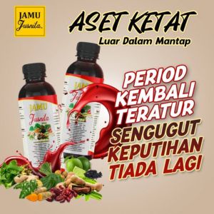 Jamu Jusnita Herbal Wellness - Natural Energy & Vitality Boosting Drink 500ml