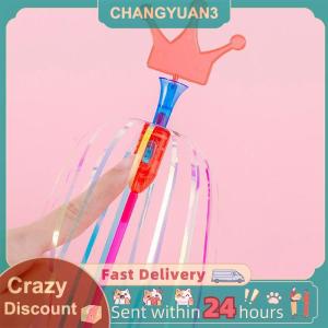 N2HAO ไม้กายสิทธิ์ฮาโลวีนสายรุ้งแอลอีดีฟองสีสันสดใสของเล่นไม้กายสิทธิ์เรืองแสงของเล่นเด็กของเล่นปีใหม่คริสต์มาสปาร์ตี้โปรดปราน