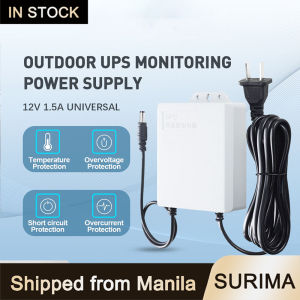 12V 1.5A Uninterruptible Power Supply Mini UPS Battery Backup or WiFi Router Modem Outdoor