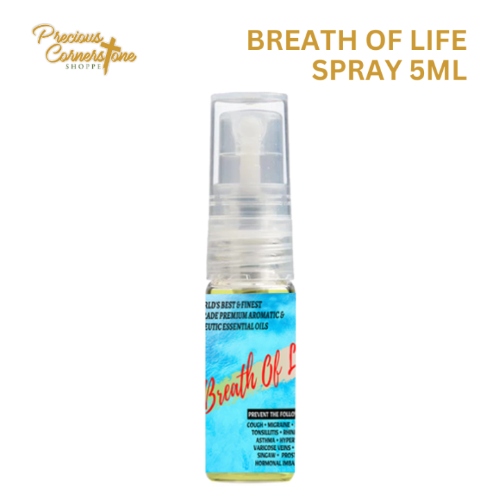 PCS The Breath of Life Essential Oil 5ML Spray Personal Care