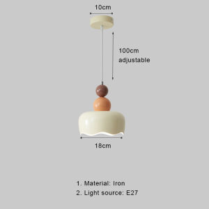 Bắc Âu dẫn đèn có dây treo kem phong cách đèn chùm Hiện Đại Đèn treo cho Phòng ngủ phòng khách chiếu sáng trong nhà trang trí nội thất khách sạn