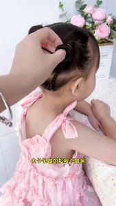 Hair Curler Hair Bun Maker Ponytail Soft Light Sponge Children Girl Accessories