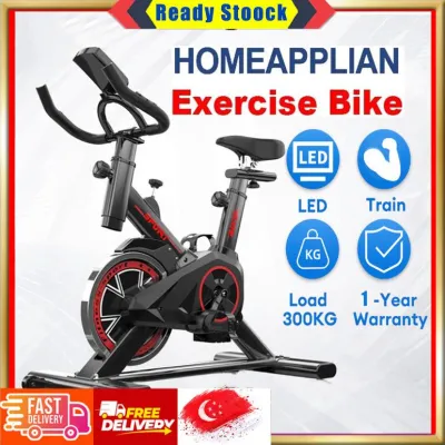 【Ready Stock】Spinning Bike Bicycle Home Fitness Equipment Ultra-Quiet Resistance Indoor Cycling Sport Senaman Basikal