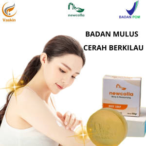 Newcolla Body Soap Anti Bakteri Pemutih Seluruh Badan