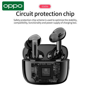 ♥Giới Hạn Miễn phí vận chuyển♥Original Oppo Tai nghe Bluetooth Tai nghe không dây Redmi Tai nghe nhét tai TWS Stereo Tai nghe thể thao điều khiển bằng cảm ứng không thấm nước với Mic