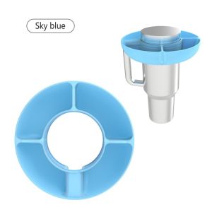 Snack Bowl for Stanley Cup Silicone Snack Tray Compatible with Stanley Cup Quencher 40oz Tumbler