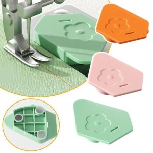 Flatbed Sewing Accessory with Magnetic Suction Design To Assist Clothing in Straight &Curved Sewing Sewing Machines  To Assist Clothing in Straight